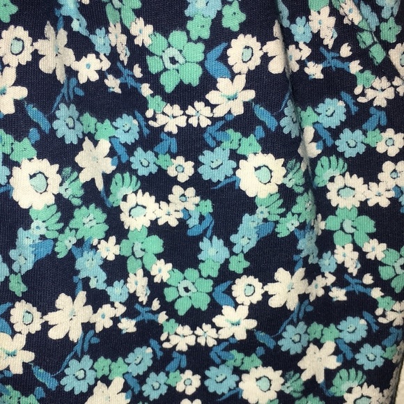 JUSTICE Blue Flower Romper: Size6 - Picture 6 of 6